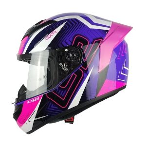 Casco Ls2 FF352 Garr  Morado Rosa