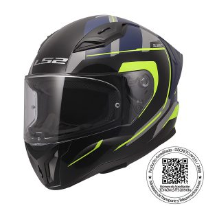 Casco Ls2 Vigo 810 Fokus Gris/Amarillo